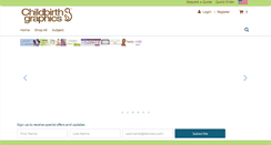 Desktop Screenshot of childbirthgraphics.com